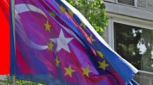 دیدار موگرینی با وزیر امور اتحادیه اروپای ترکیه