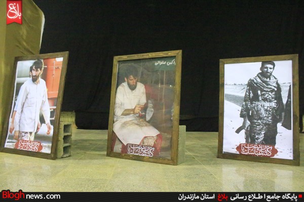 مراسم گرامیداشت «شهید بلباسی» در قائم‌شهر+تصاویر