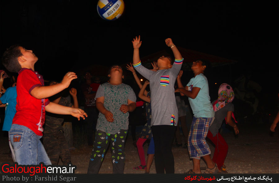 تصاویری از برگزاری جشنواره باران تابستانی در ساحل آرام گلوگاه