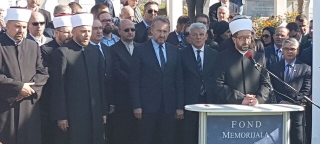 حضور سفیر ایران در مراسم سالگرد اولین رئیس جمهور بوسنی هرزگوین