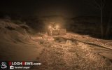 فیلم | بازگشایی محور کوهستانی گلوگاه پس از بارش شدید برف